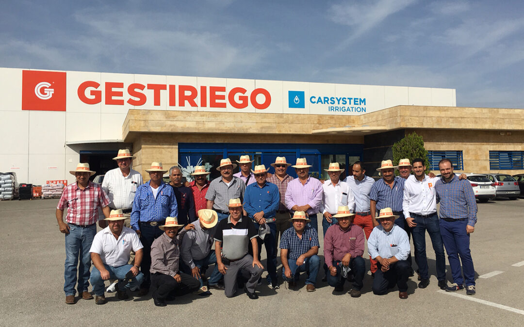 GESTIRIEGO RECIBE LA VISITA DE AGRICULTORES DEL ESTADO DE CHIHUAHUA (MEXICO)