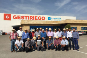 GESTIRIEGO RECIBE LA VISITA DE AGRICULTORES DEL ESTADO DE CHIHUAHUA MEXICO