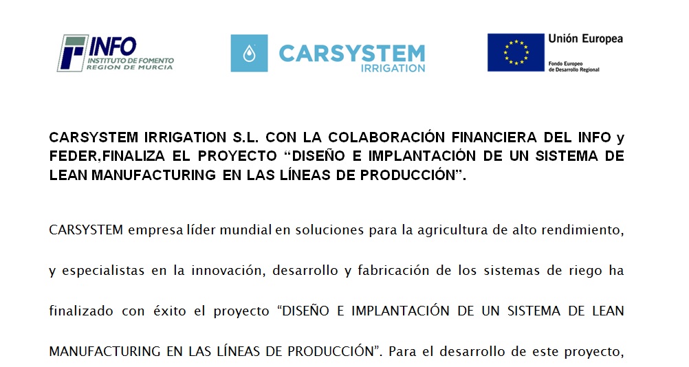 SISTEMA DE LEAN MANUFACTURING