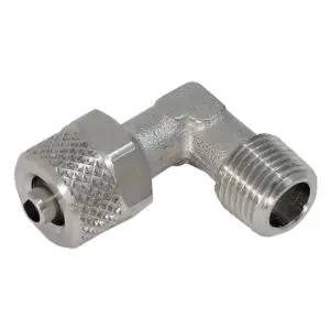 METAL MALE ELBOW CONNECTOR