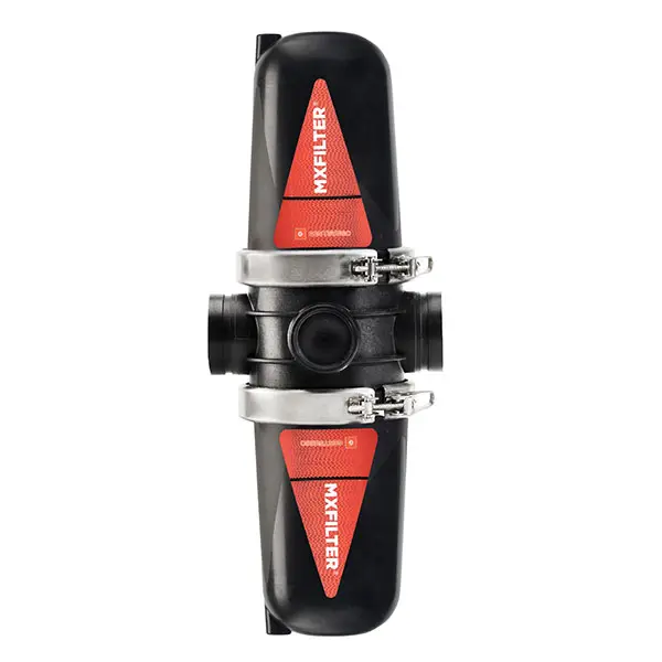 FILTRO DE ANILLAS MANUAL DOBLE CUERPO CORTO 150 MESH mx filter