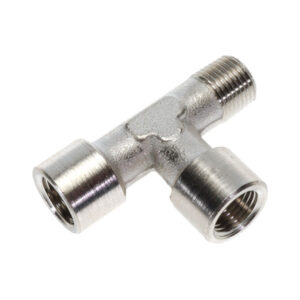 METAL MALE - FEMALE T CONNECTOR